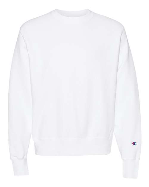 Unisex Reverse Weave® Crewneck Sweatshirt - White Front