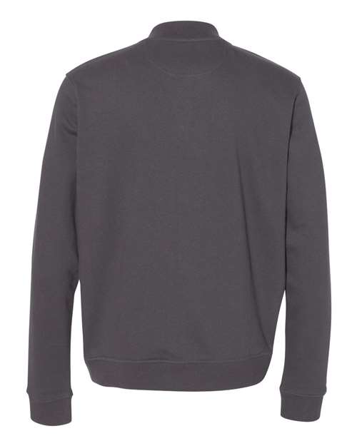 Unisex Bomber Jacket - Charcoal Heather Back
