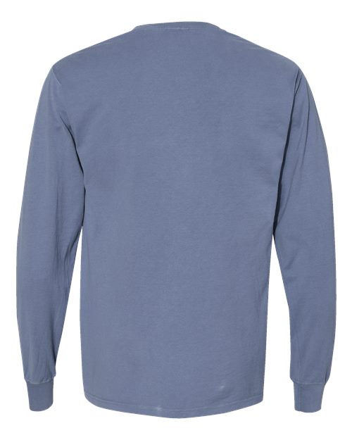 Unisex Garment-Dyed Long Sleeve T-Shirt - Saltwater Back