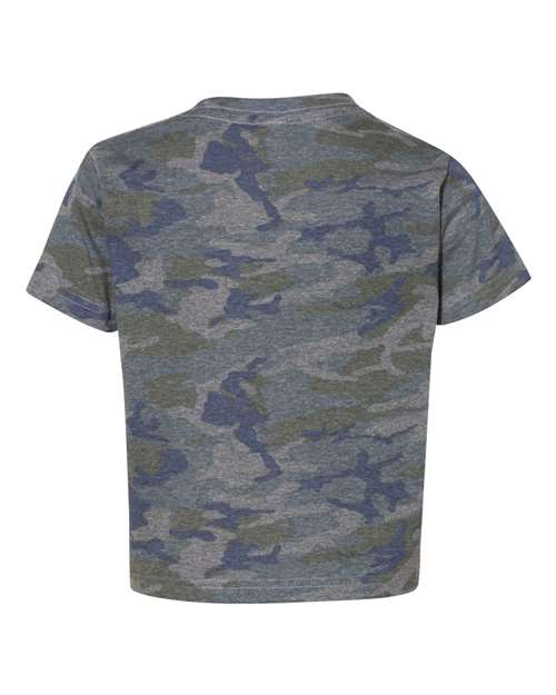 Toddler Fine Jersey Tee - Vintage Camo Back