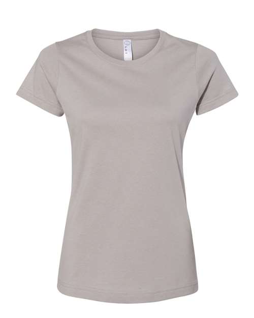 Women's Fine Jersey Tee - Titanium Front