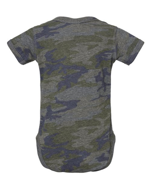 Infant Fine Jersey Bodysuit - Vintage Camo Back
