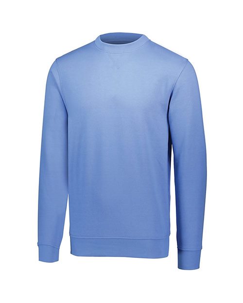 Men's 60/40 Fleece Crewneck Sweatshirt - Black Front