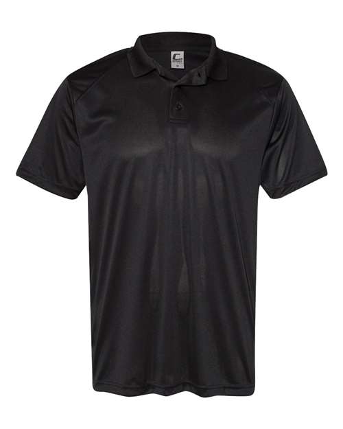 Men's Utility Polo - Black Front