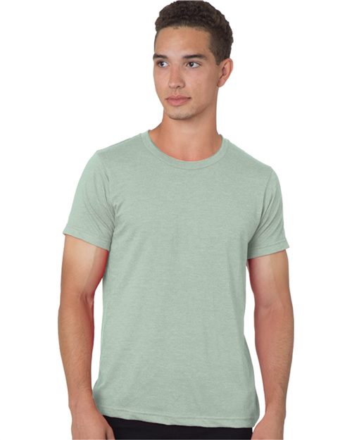 Unisex 50/50 Fine Jersey T-Shirt - White Front