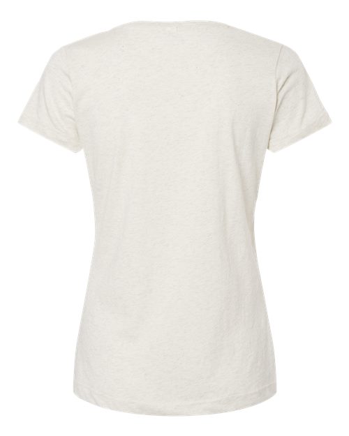 Women's Fine Jersey Tee - Natural Heather Back