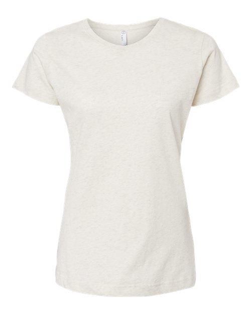 LAT Women's Fine Jersey Tee - Natural Heather Front