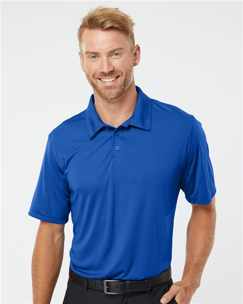 Unisex Vital Polo - Columbia Blue Front