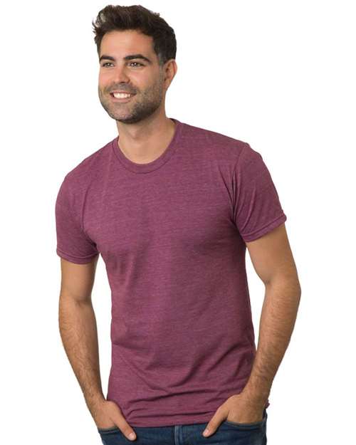 Unisex USA-Made Triblend T-Shirt - Tri Maroon Front