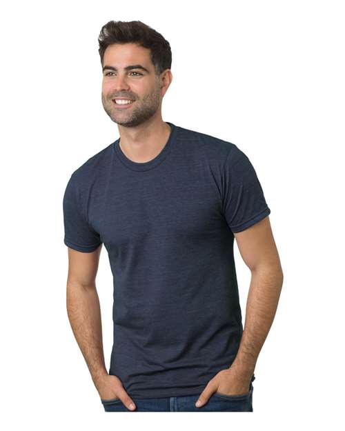 Unisex Triblend T-Shirt - Tri Navy Front