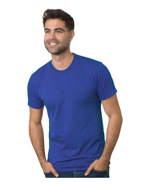 Unisex Triblend T-Shirt - Tri Royal Blue Front