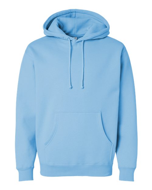 Unisex Heavyweight Hooded Sweatshirt - Blue Aqua Front