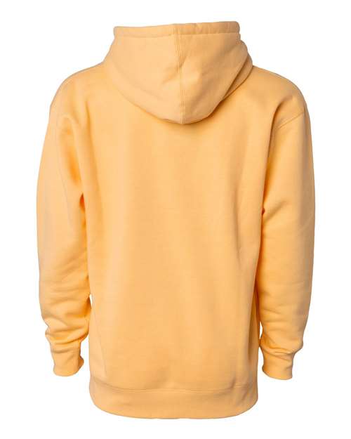 Unisex Heavyweight Hooded Sweatshirt - Peach Back