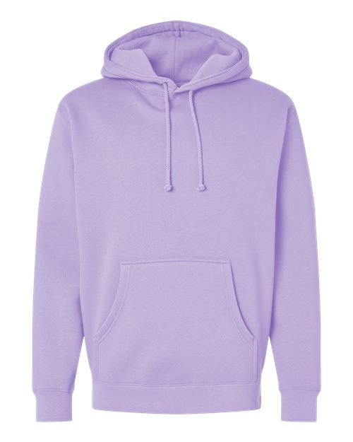 Unisex Heavyweight Hooded Sweatshirt - Lavender Front