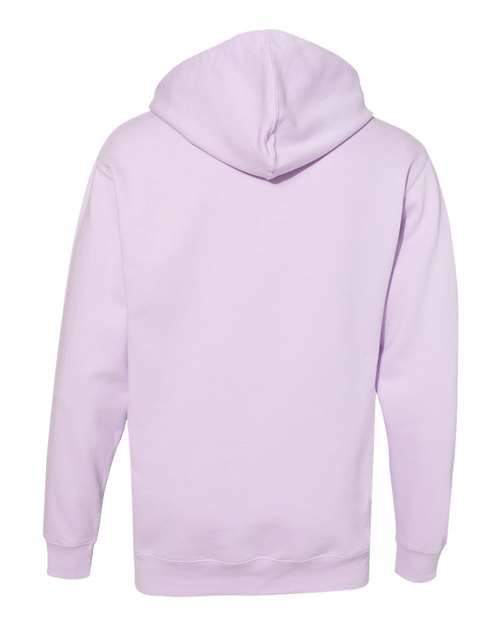 Unisex Midweight Hooded Sweatshirt - Lavender Back