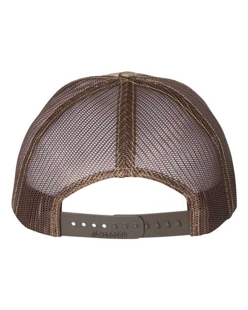 Printed Trucker Cap - Realtree Edge/ Brown Back