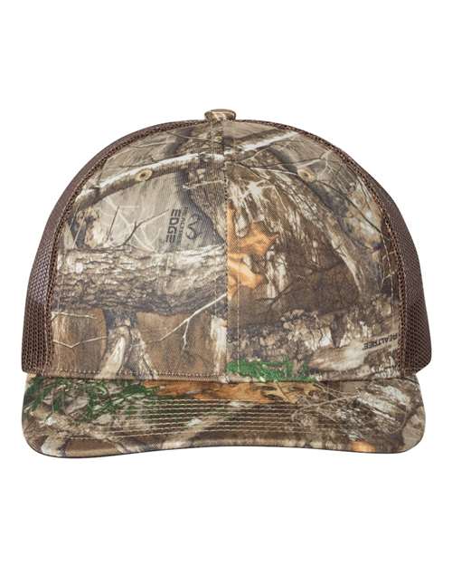 Printed Trucker Cap - Realtree Edge/ Brown Front