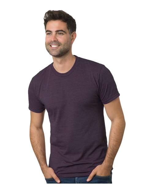Unisex Triblend T-Shirt - Tri Plum Front