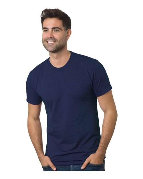 Unisex Triblend T-Shirt - Tri Indigo Front