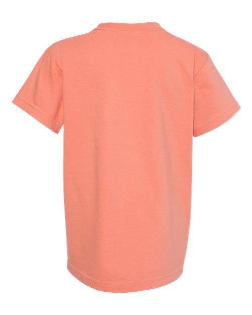 Youth Garment-Dyed Heavyweight T-Shirt - Terracotta Back