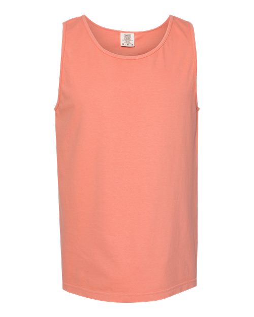 Unisex Garment-Dyed Heavyweight Tank Top - Terracotta Front