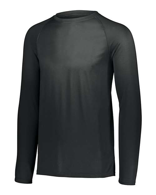 Augusta Sportswear Youth Attain Wicking Long Sleeve Shirt - Side