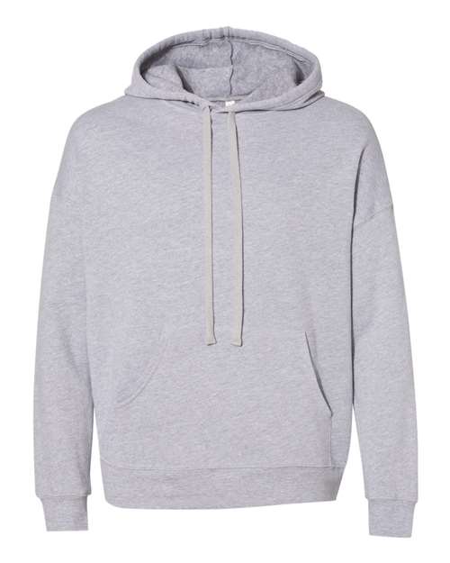 Unisex Sponge Fleece Drop Shoulder Hoodie Sweatshirt - Athletic Heather Front