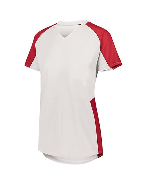 Women's Cutter Jersey - Black/ Gold Front