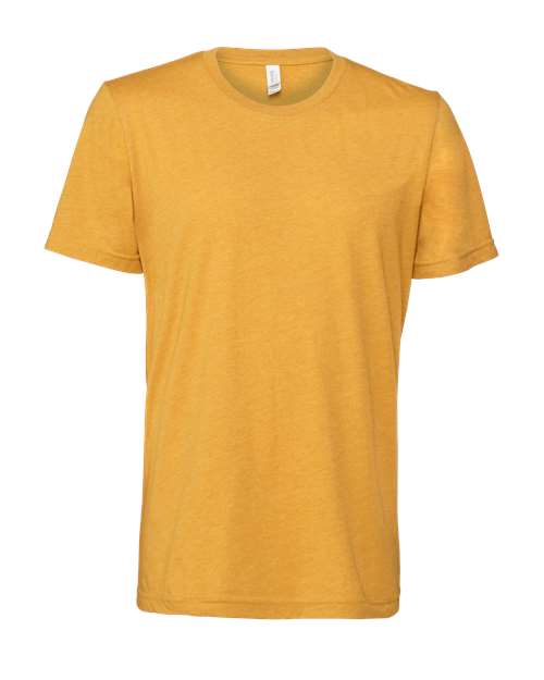CVC Jersey Tee - Heather Mustard Front