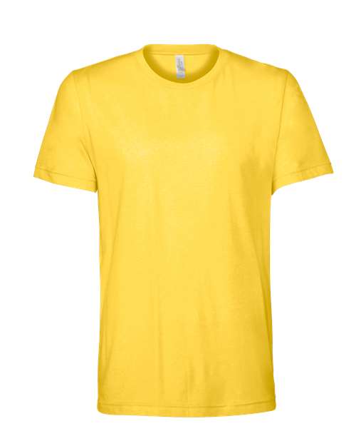 CVC Jersey Tee - Heather Yellow Front