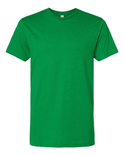 Unisex Fine Jersey Tee - Vintage Green Front