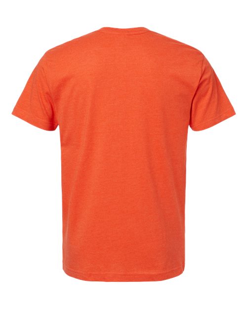 Unisex Fine Jersey Tee - Vintage Orange Back