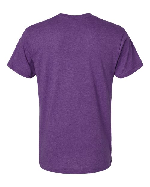 Unisex Fine Jersey Tee - Vintage Purple Back