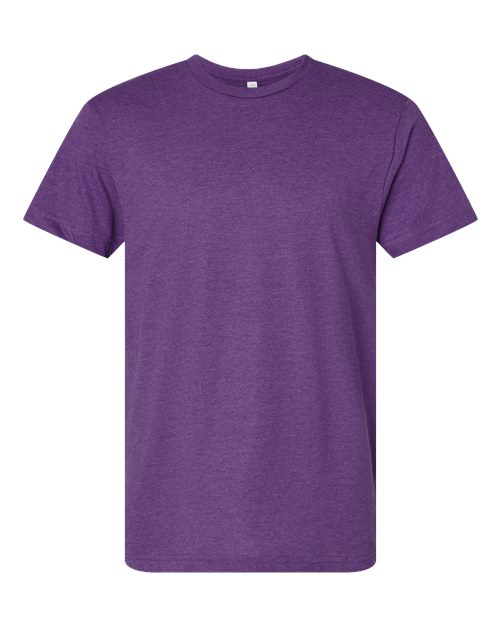 Unisex Fine Jersey Tee - Vintage Purple Front