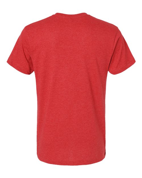 Unisex Fine Jersey Tee - Vintage Red Back