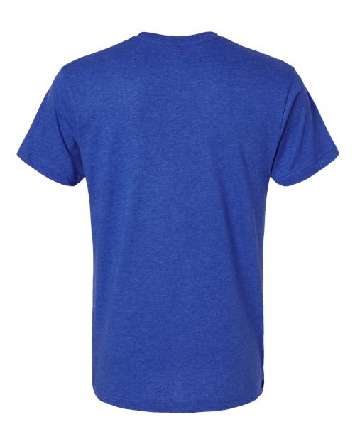 Unisex Fine Jersey Tee - Vintage Royal Back