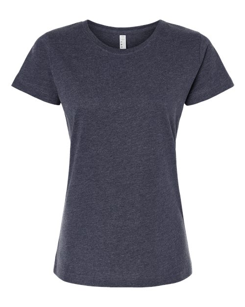 Women's Fine Jersey Tee - Vintage Navy Front
