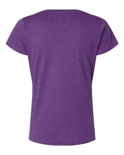 Women's Fine Jersey Tee - Vintage Purple Back