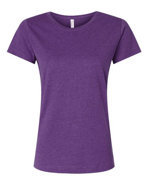Women's Fine Jersey Tee - Vintage Purple Front