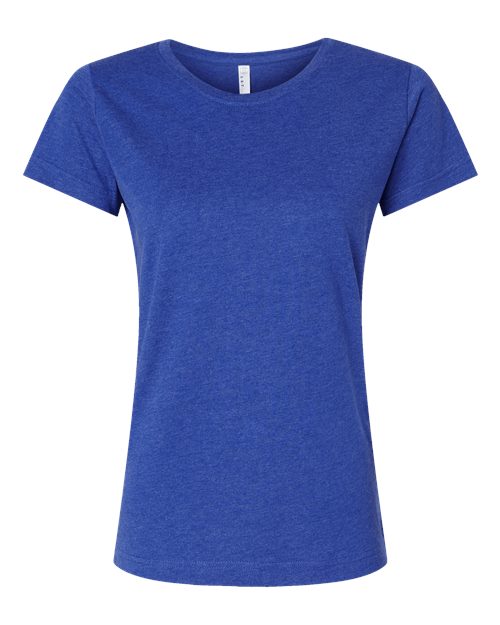 Women's Fine Jersey Tee - Vintage Royal Front