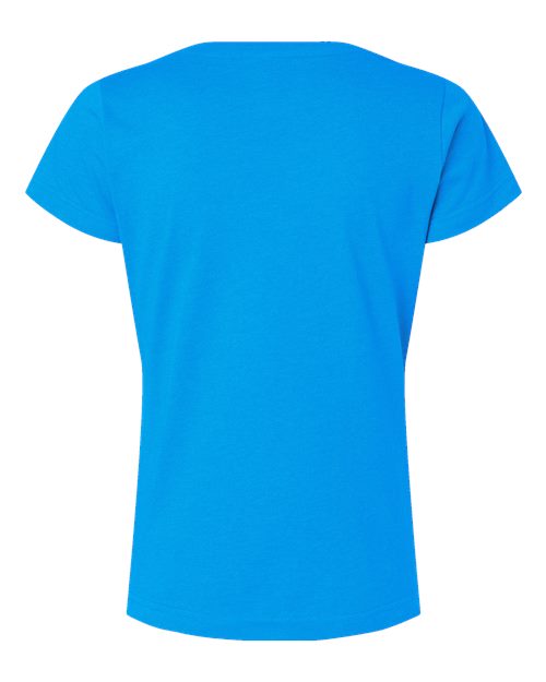 Women's Fine Jersey Tee - Vintage Turquoise Back