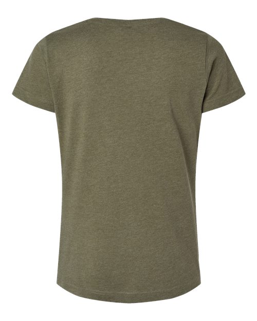 Women's Fine Jersey Tee - Vintage Military Green Back