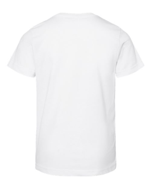 Youth Fine Jersey Tee - Blended White Back