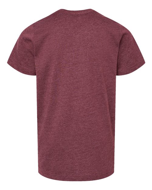 Youth Fine Jersey Tee - Vintage Burgundy Back