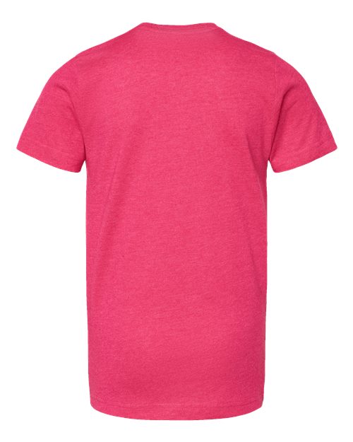 Youth Fine Jersey Tee - Vintage Hot Pink Back