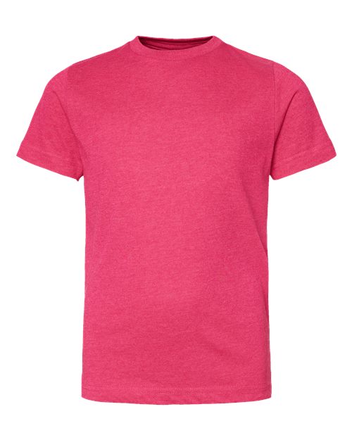 Youth Fine Jersey Tee - Vintage Hot Pink Front
