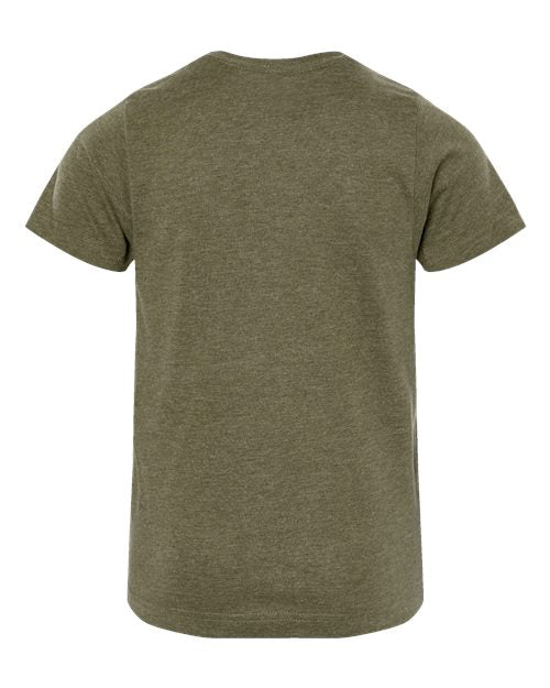 Youth Fine Jersey Tee - Vintage Military Green Back