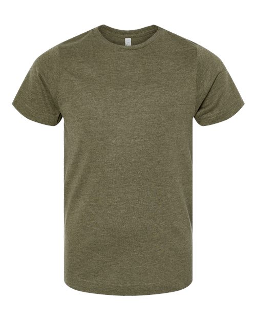 Youth Fine Jersey Tee - Vintage Military Green Front