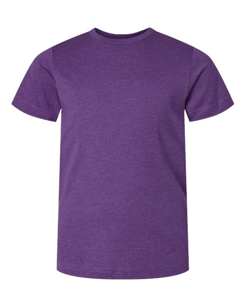 Youth Fine Jersey Tee - Vintage Purple Front