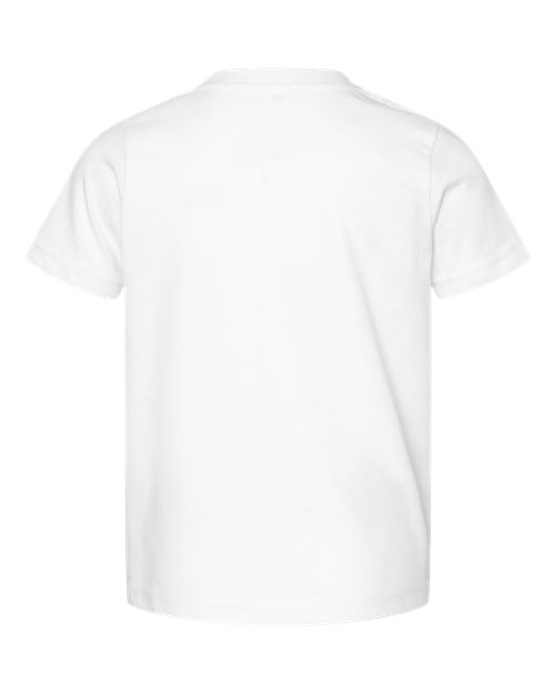 Toddler Fine Jersey Tee - Blended White Back